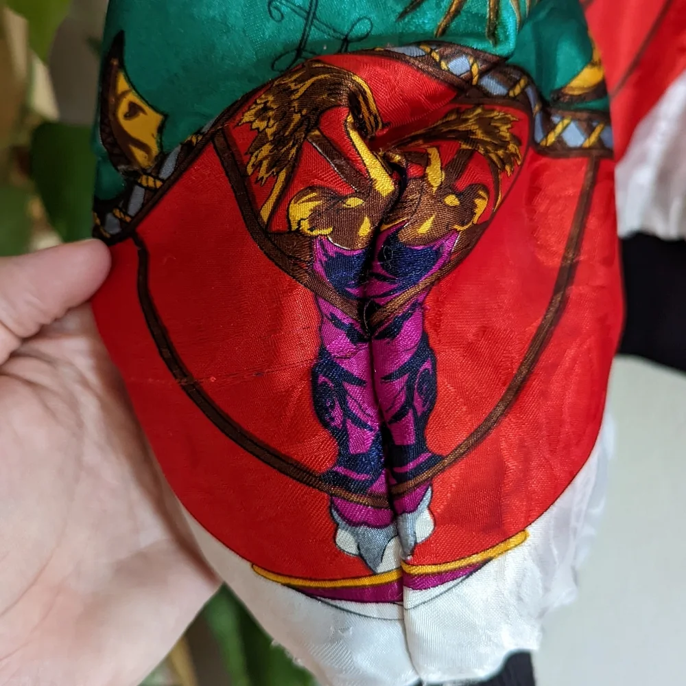 Picasso | Vintage | 90s Reversible Zip Front Satin Bomber Jacket Streetwear - Picture 12 of 13